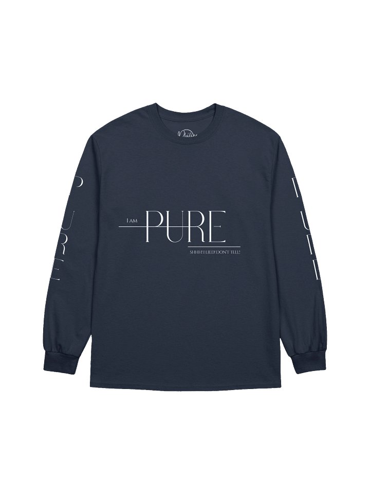 Scribbled Style Long Sleeve Tee product image (1)