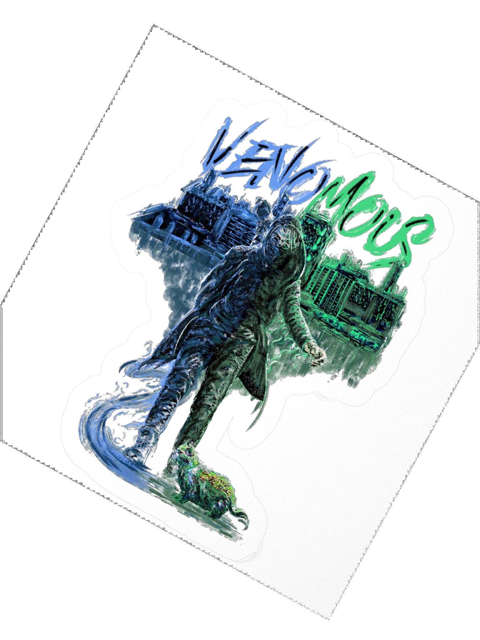 TOXIC TOWN Sticker product image (3)