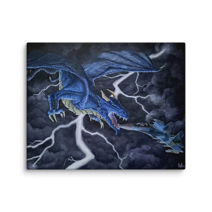 Dragon's Wrath - Canvas Print product image (1)
