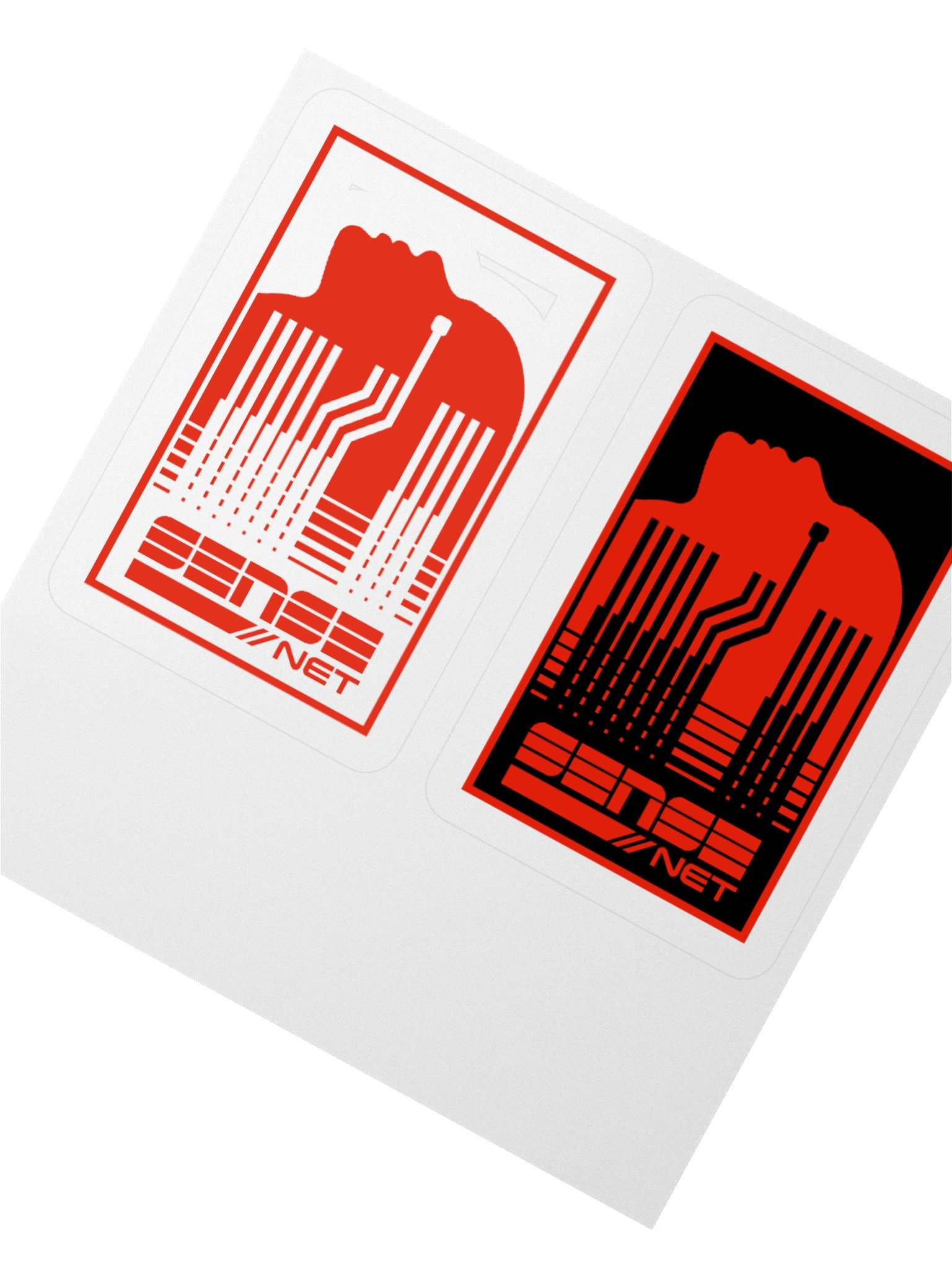 Sense/Net Logo Version 4 Stickers (red & black) product image (5)