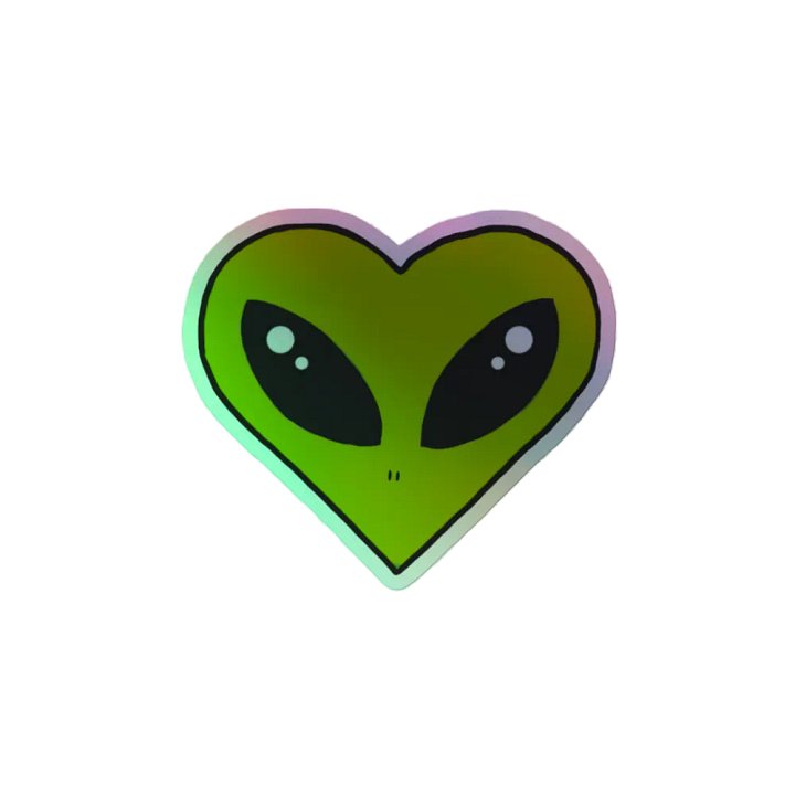 Heart sticker product image (2)