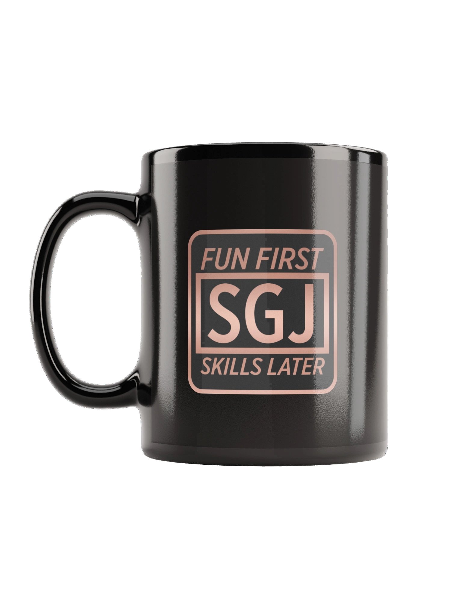 SimGamerJen - Fun First, Skills Later Mug (Black) product image (1)