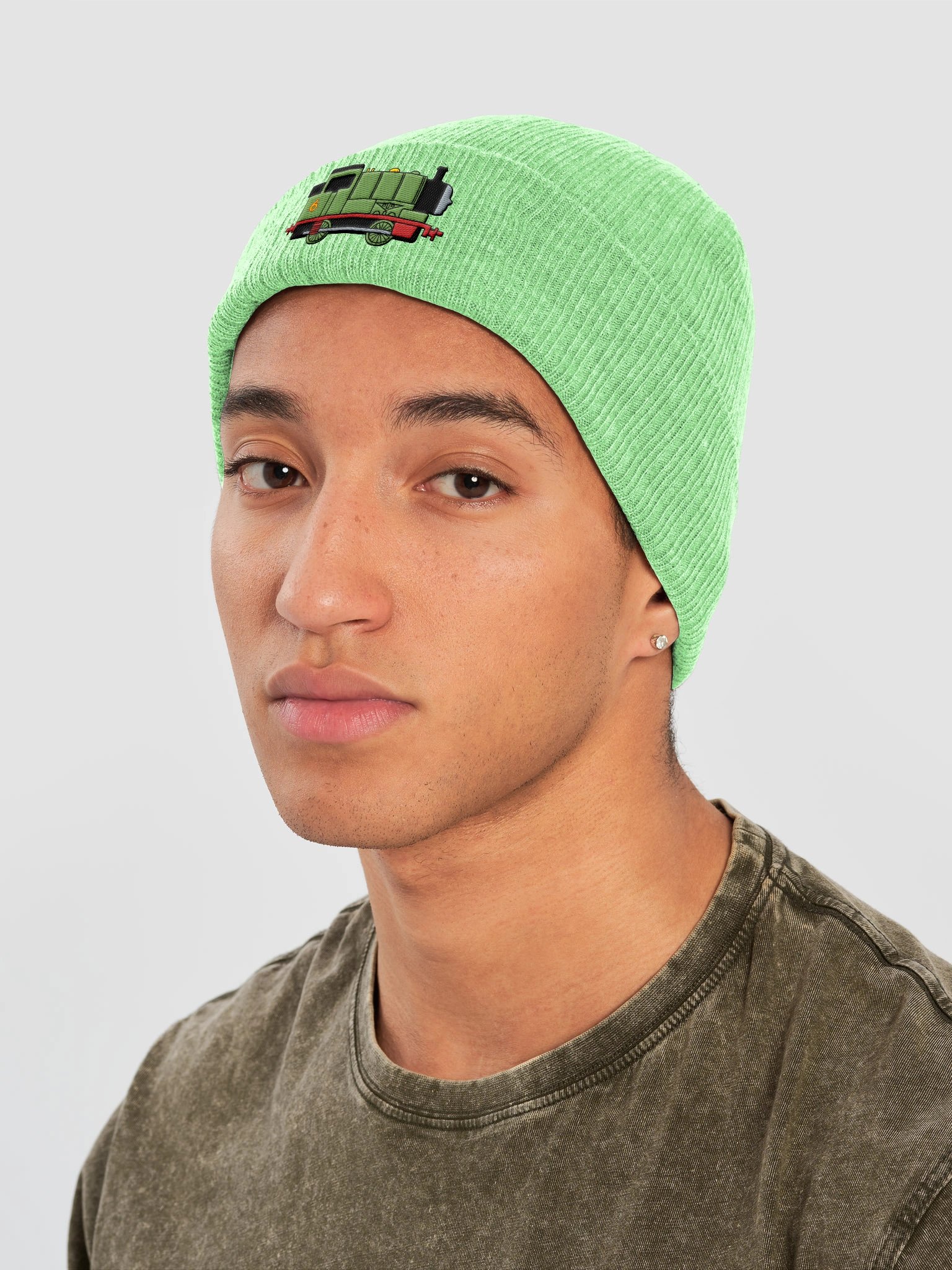 Percy Embroidered Beanie product image (4)