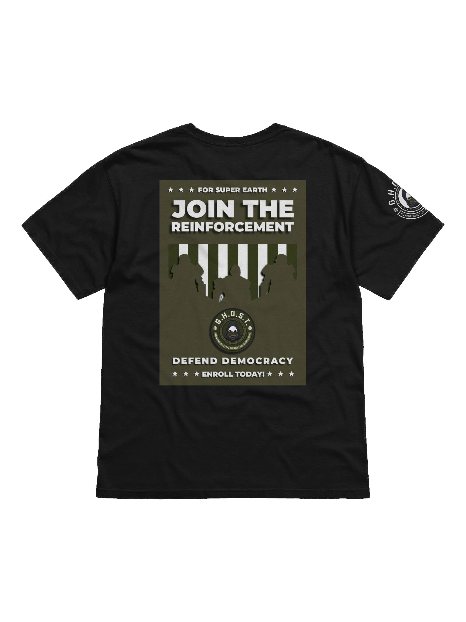 GHOST Recruitment Poster T-Shirt 2 product image (2)