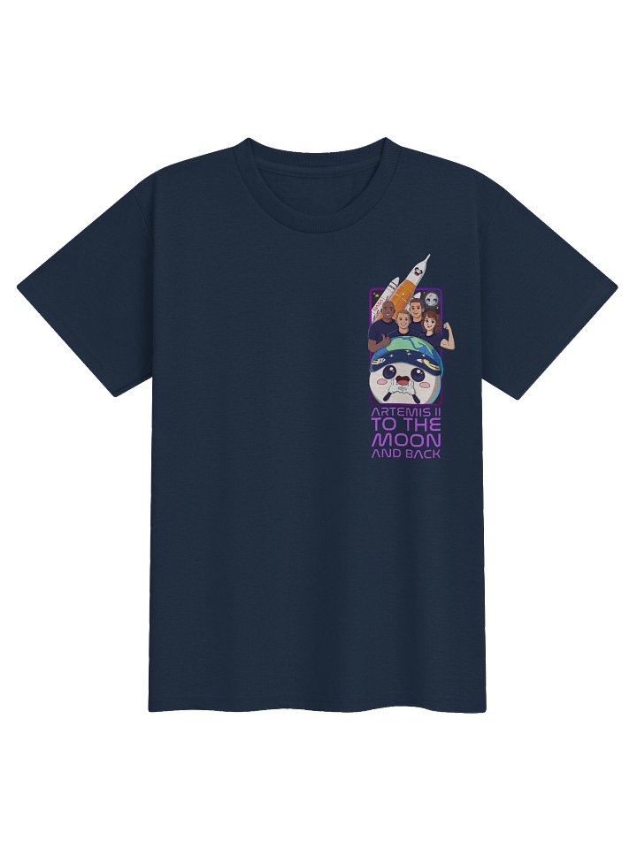 To the Moon, Together : Artemis II Kid's Tee product image (1)