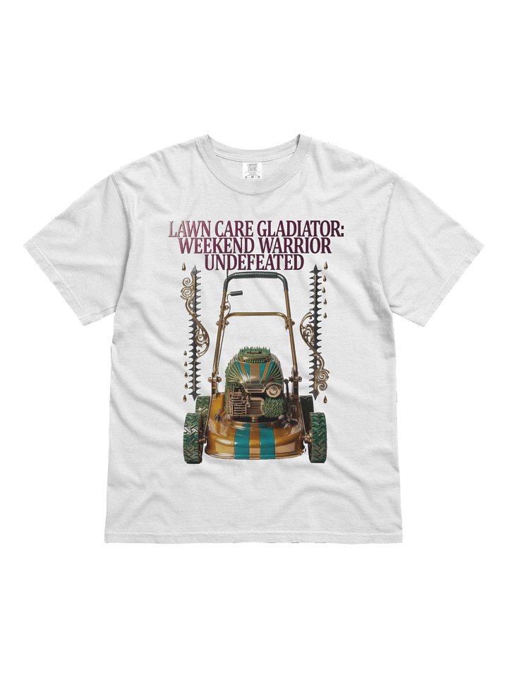 Lawn Care Gladiator T Shirt, Weekend Warrior Mug, Funny Dad Gift product image (1)