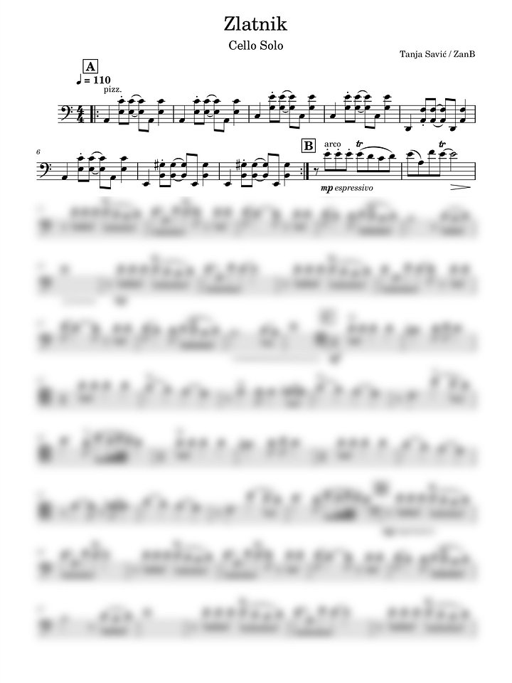 Tanja Savić - Zlatnik (Cello Solo) product image (1)