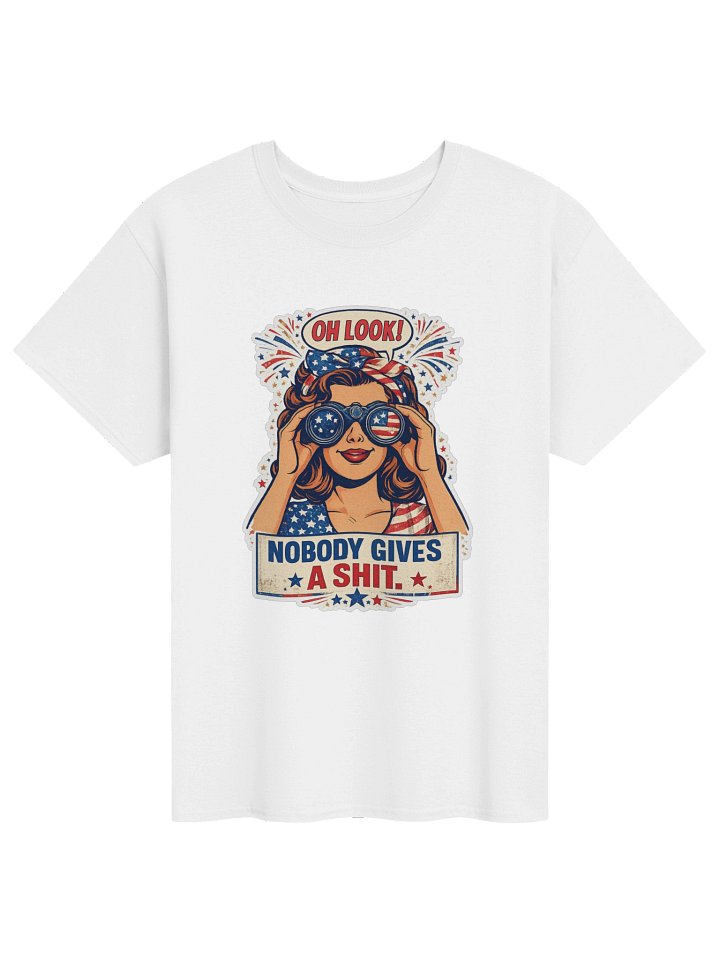Oh Look, Nobody Gives a Shit Tee product image (2)