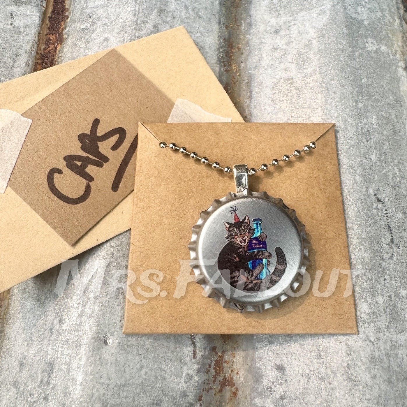 Cap Necklace (Chrome Finish) product image (2)