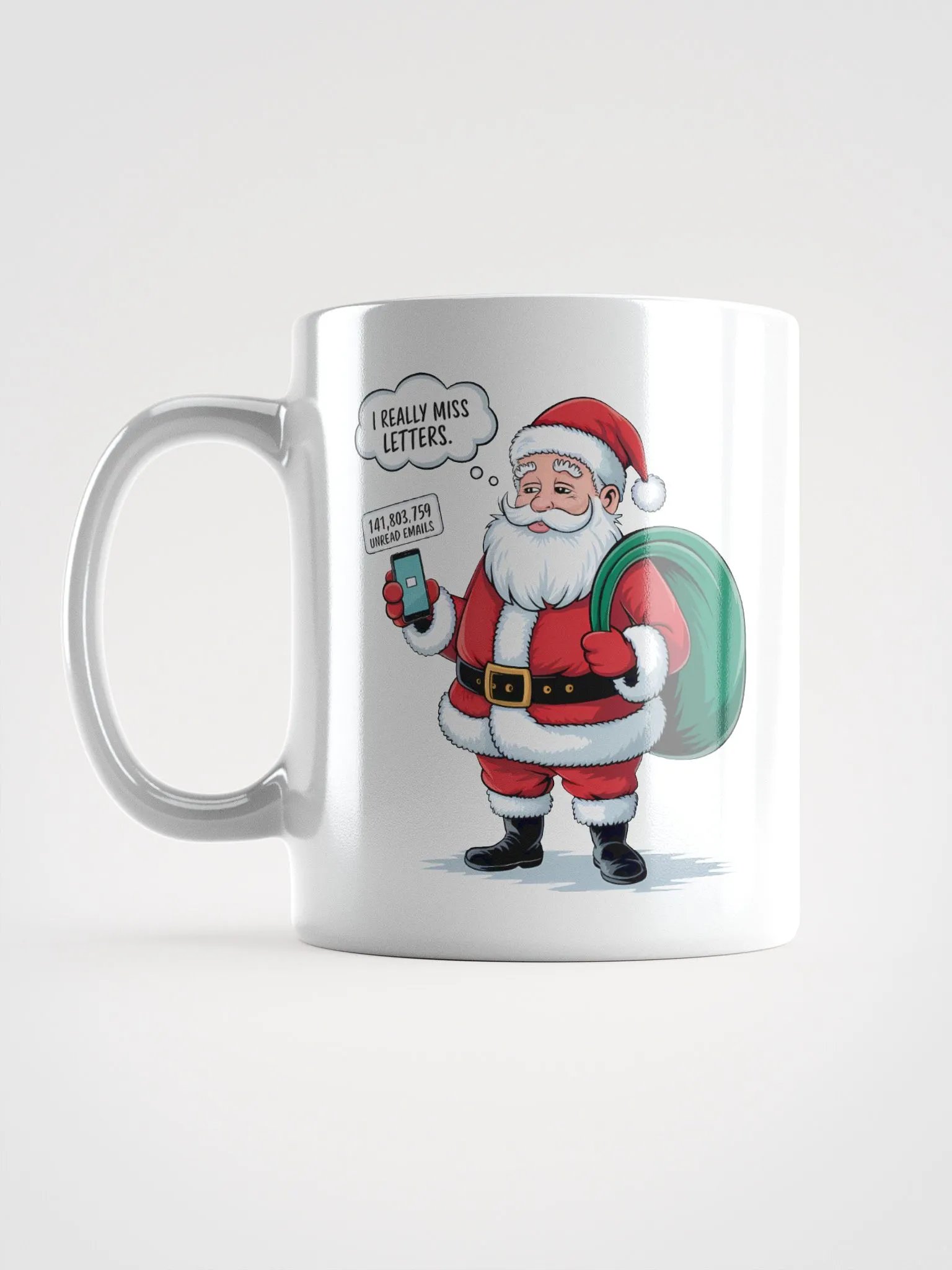 Santa's Modern Woes Mug product image (6)