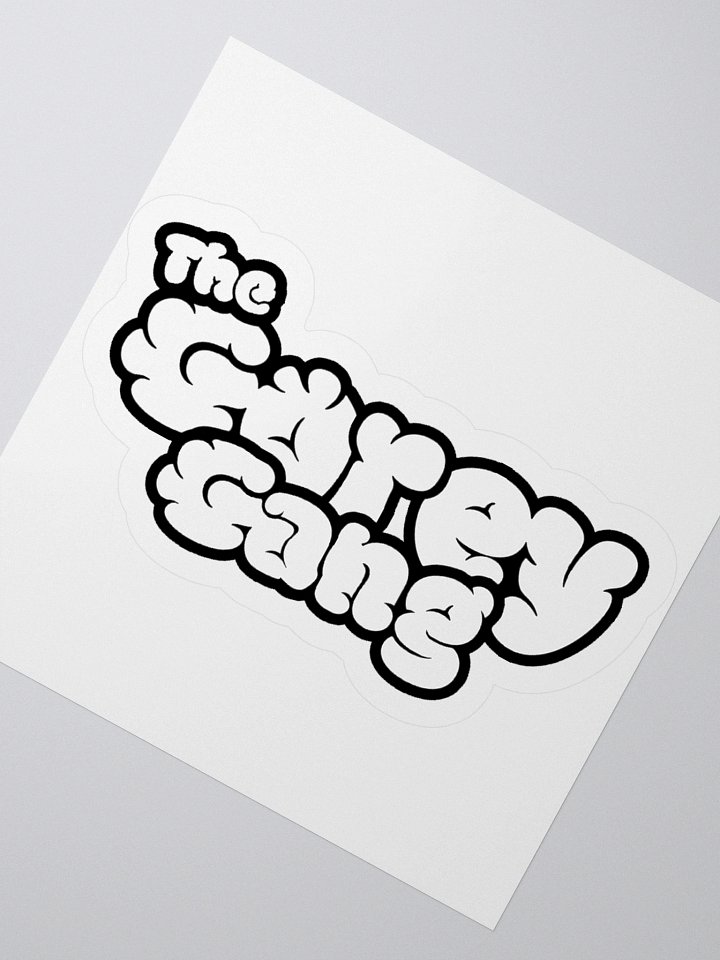 Gorey Gang B+W - Kiss Cut Stickers product image (5)