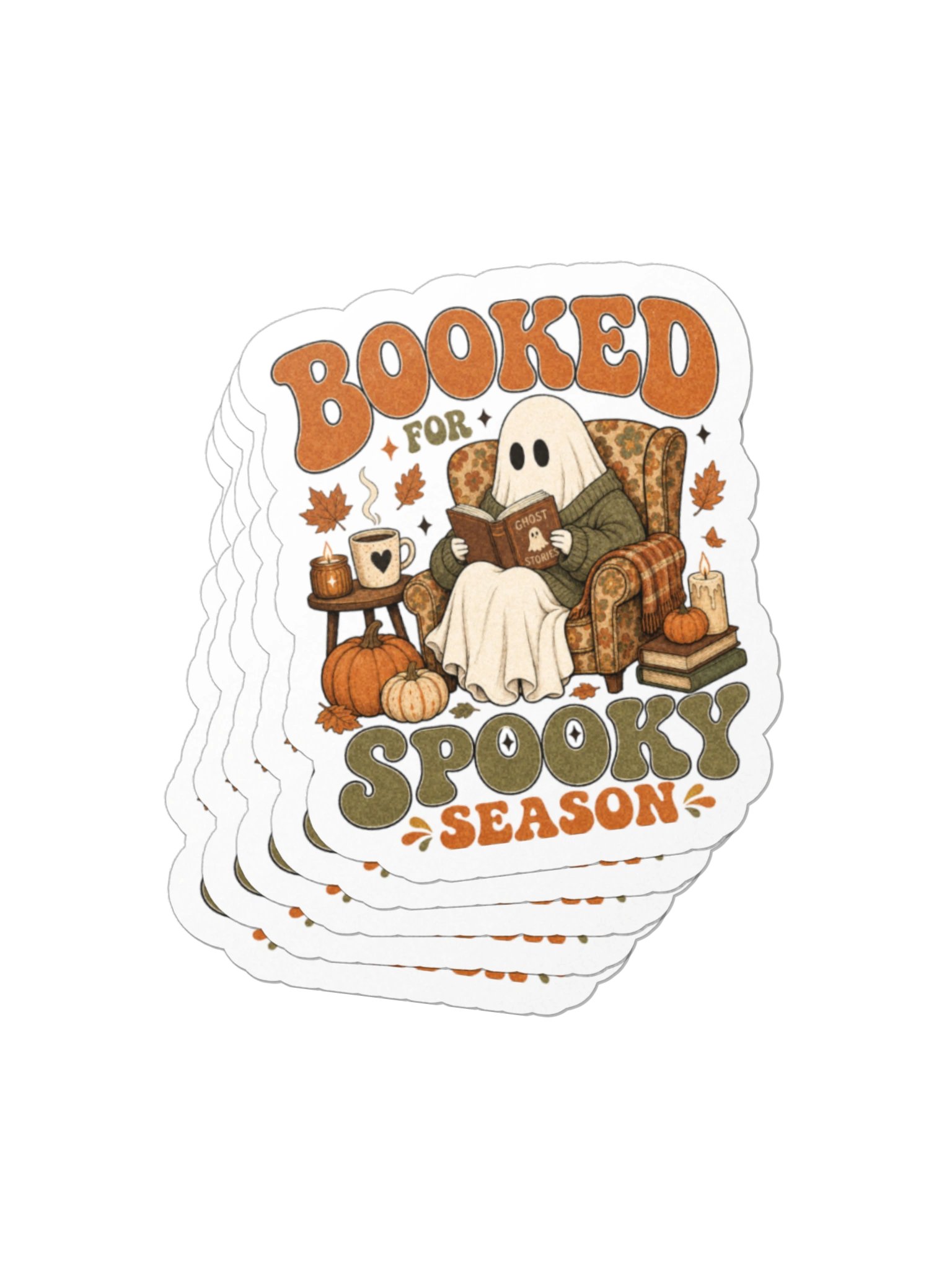 Booked for Spooky Season Sticker product image (9)