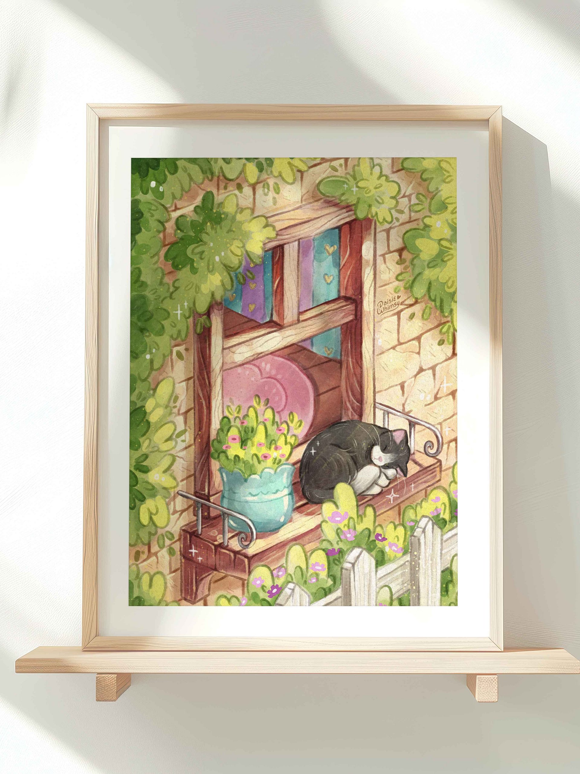Kitty By The Window - Print 8x10 product image (1)