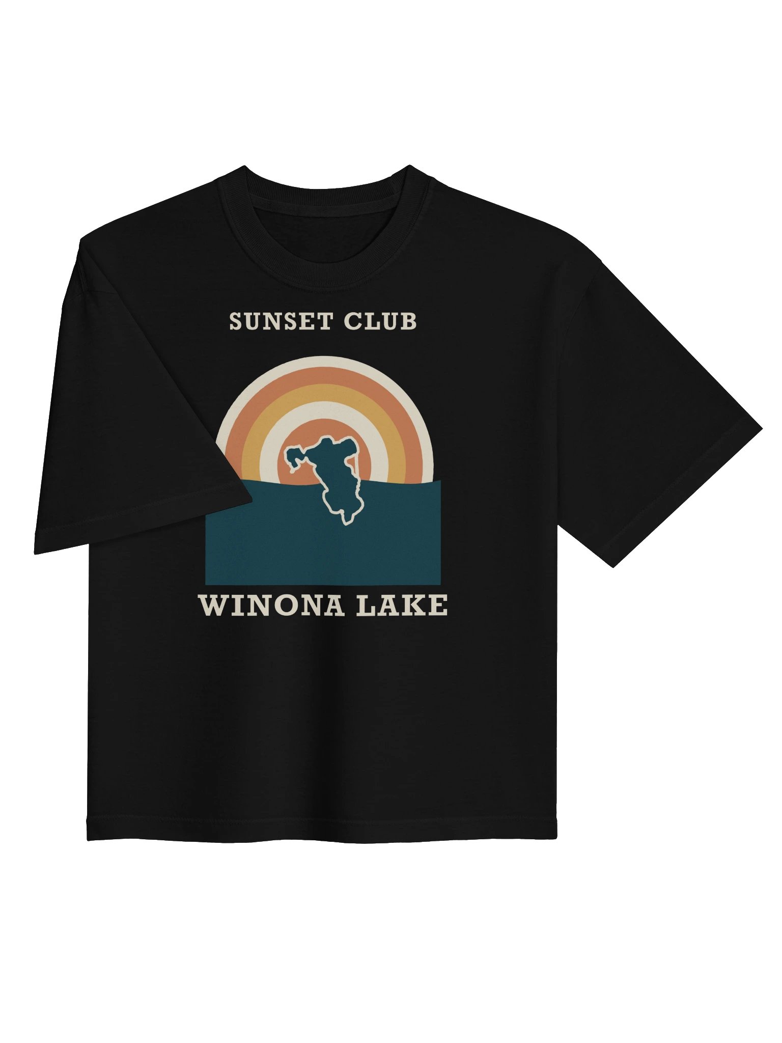Sunset Club Comfort Colors Boxy Tee product image (5)