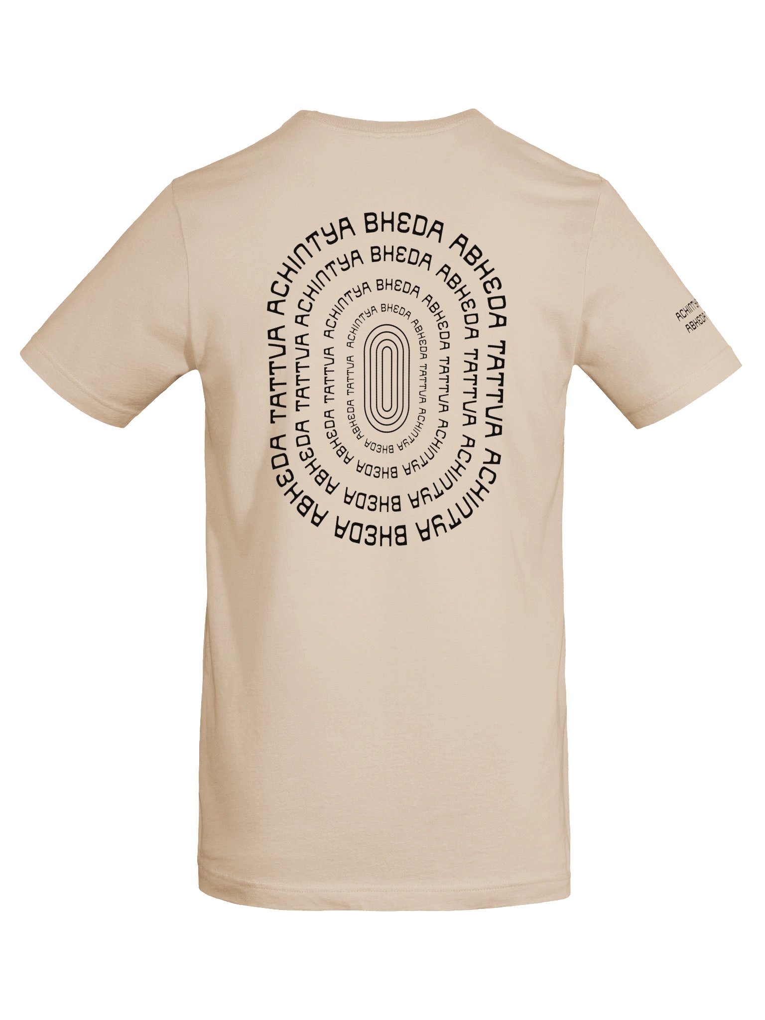 achintya bheda abheda tattva tee - black artwork product image (6)