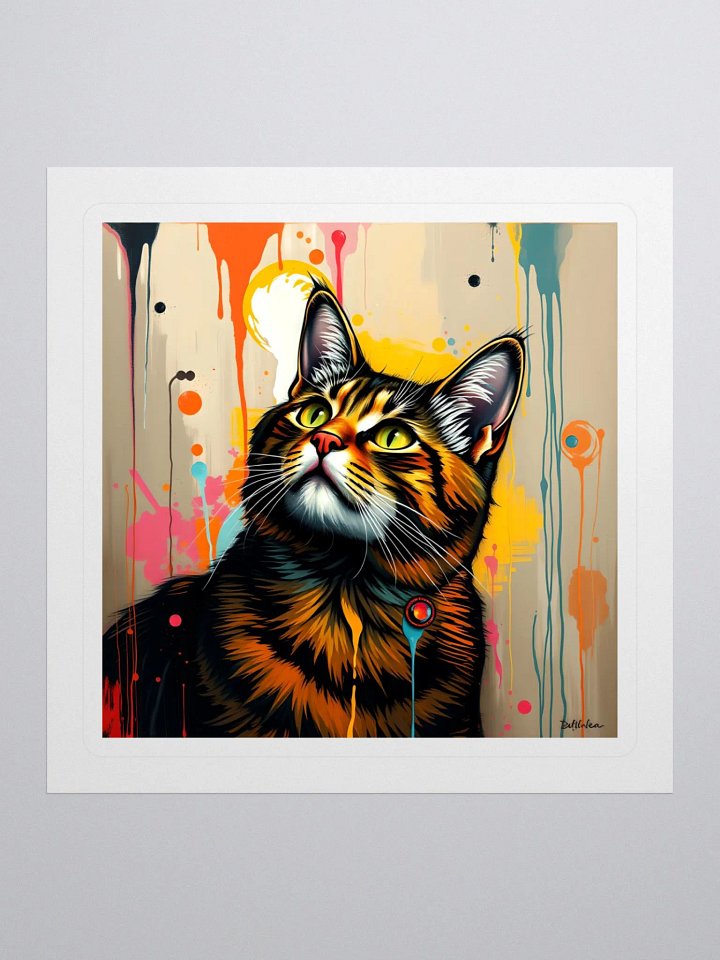 Vibrant Cat Eyes Sticker Set product image (1)
