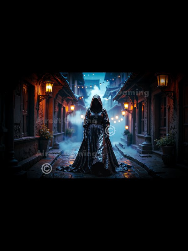 The Alley III – The Watcher at Dusk product image (1)