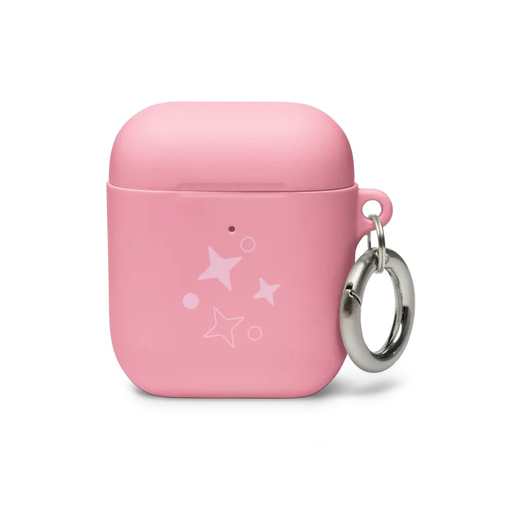 Pink Starry Night AirPods Case product image (1)