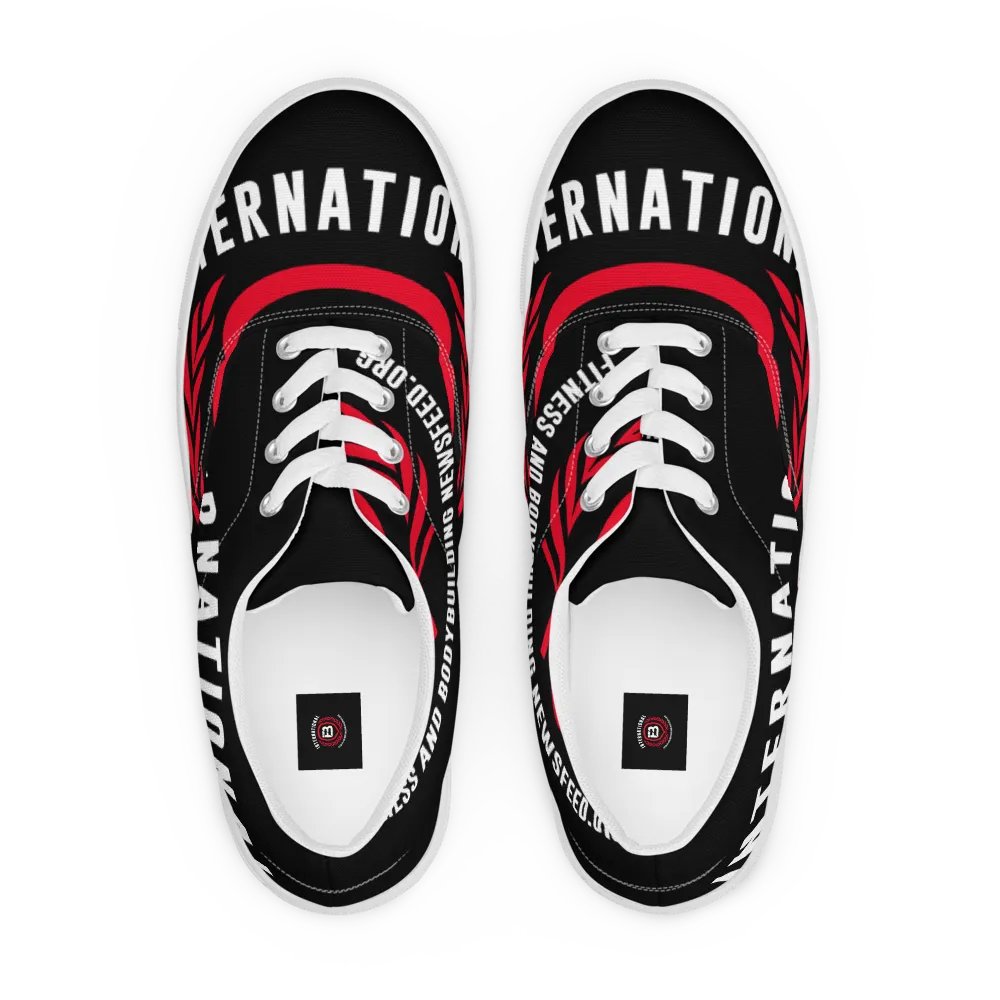 IFBNewsfeed.Org's Men's Lace-Up Canvas Shoes product image (7)