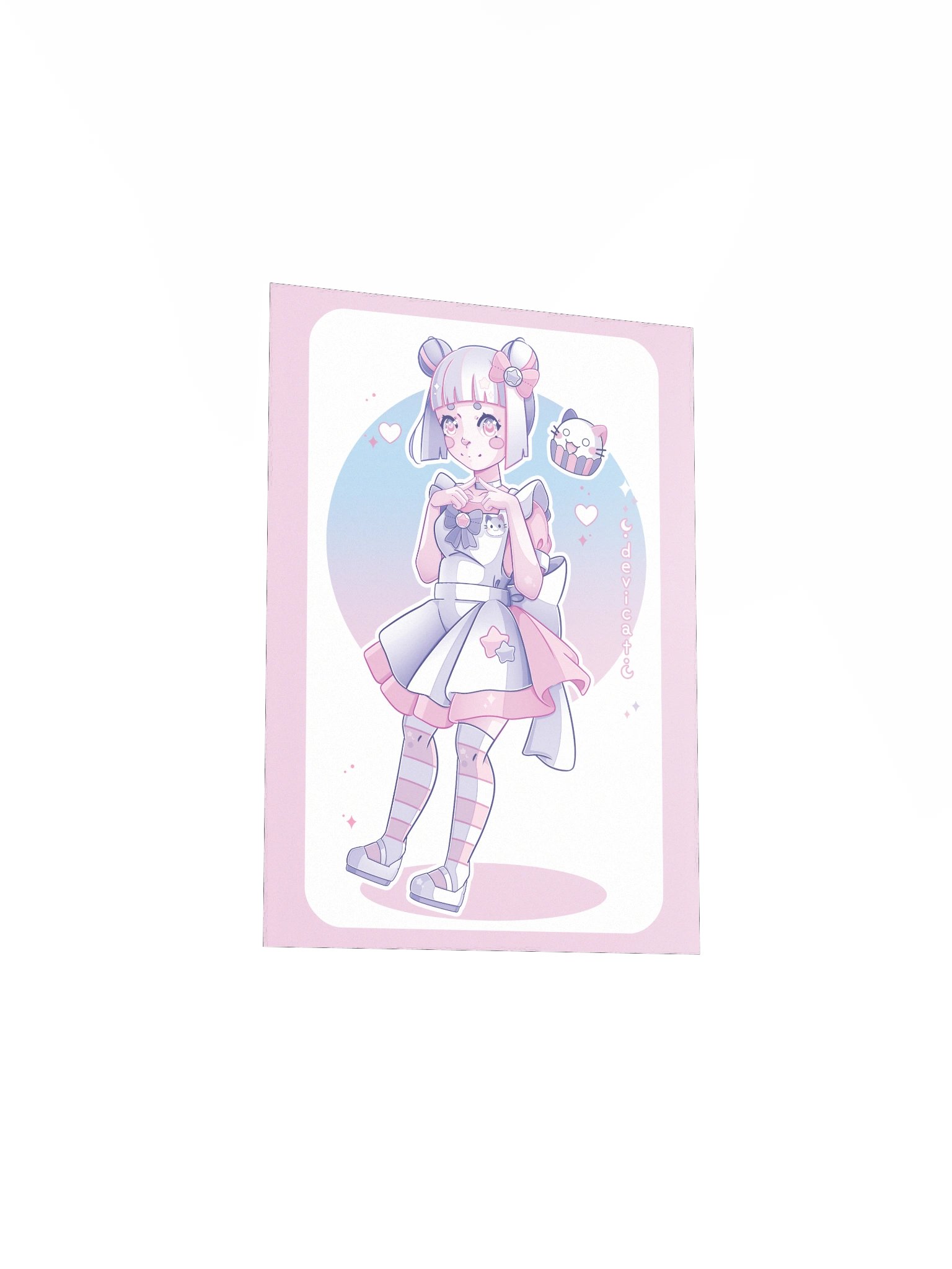 CandiCat Cafe Maid 2023 Print product image (3)