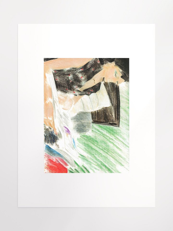 Sloy Reading a Fashion Mag 03.21.85 print product image (2)