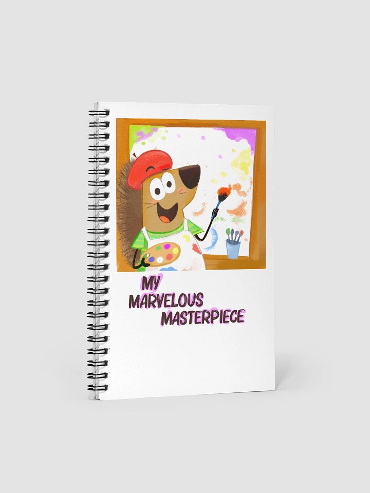 My Marvelous Masterpieces Spiral Notebook product image (1)