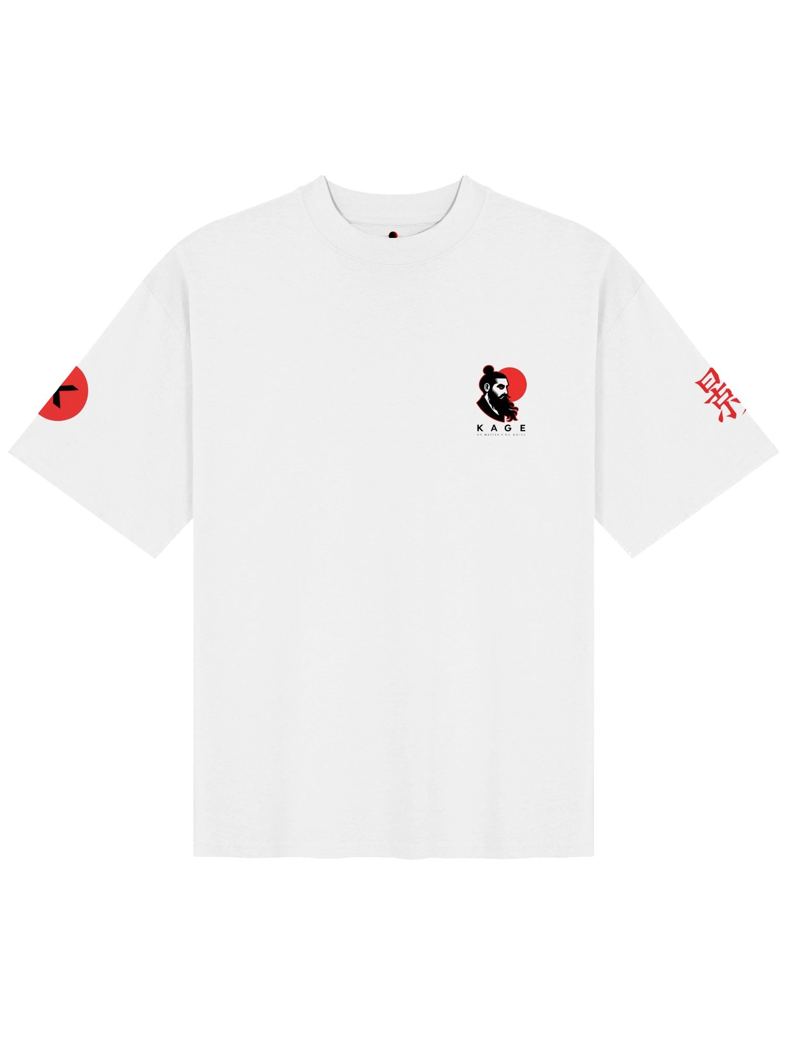 NOMSTR — RED SUN / WHITE — DROP 001 product image (1)