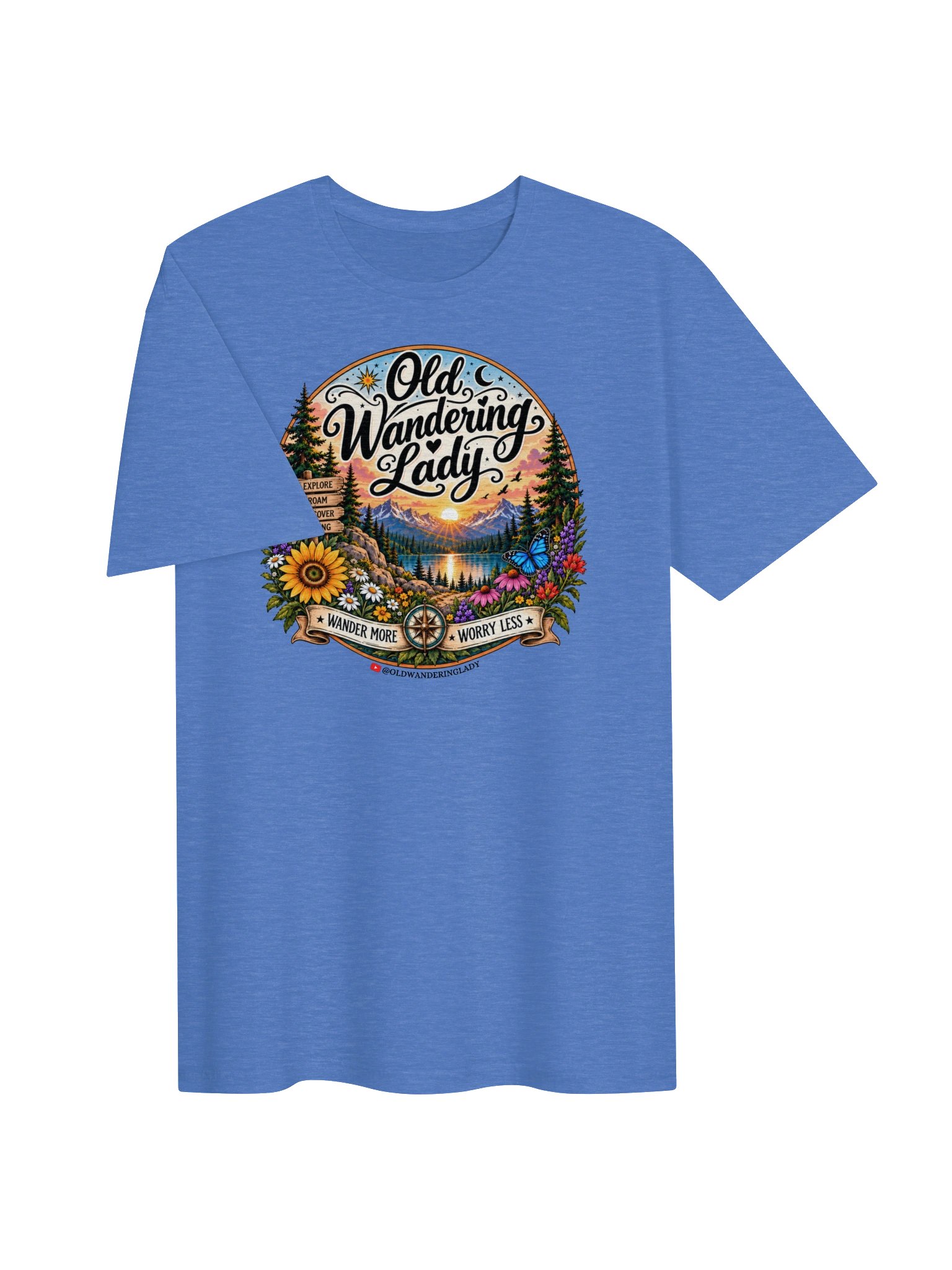Old Wandering Lady Tee product image (3)