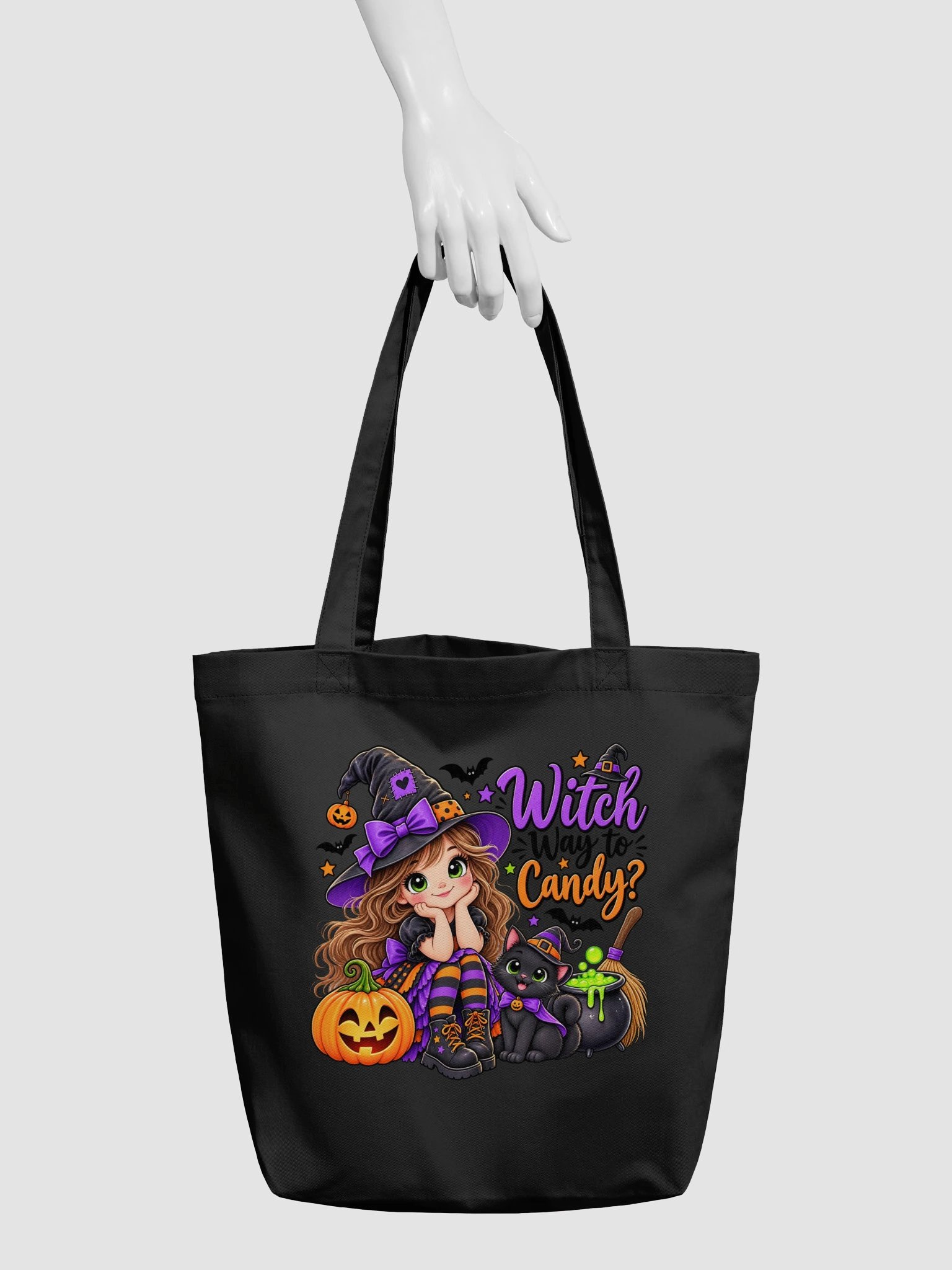 Witch Way to Candy Tote Bag product image (3)