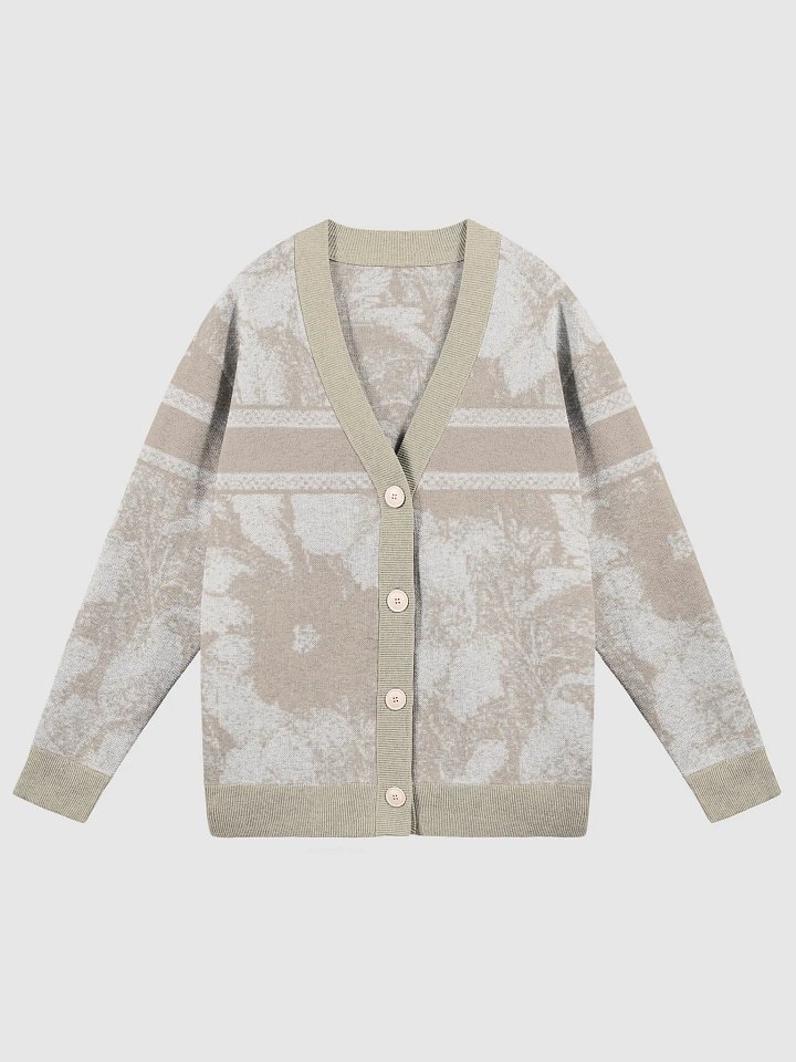 Floral Fusion III Knit Cardigan product image (1)