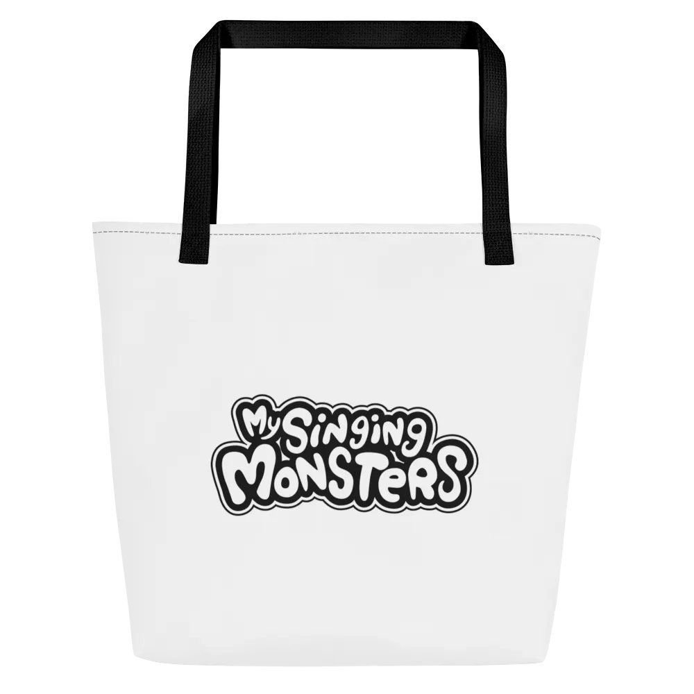 My Singing Monsters B&W Tote product image (1)