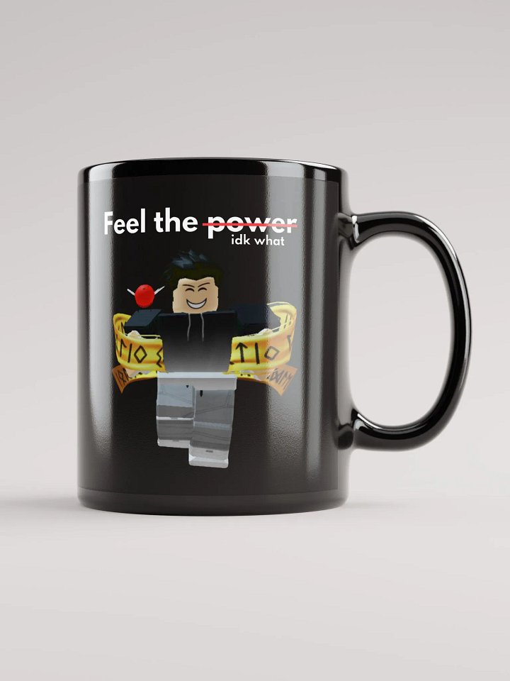 FAN Black Glossy Mug product image (1)