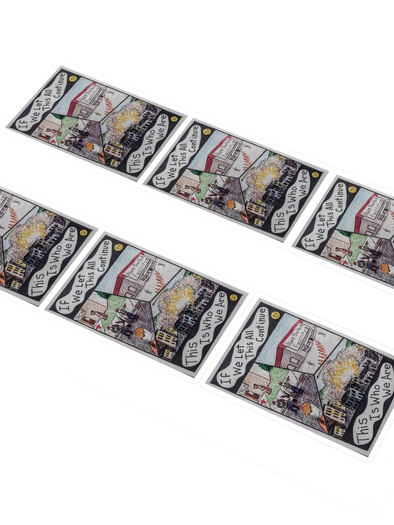 This Is Who We Are Sticker Sheet product image (2)
