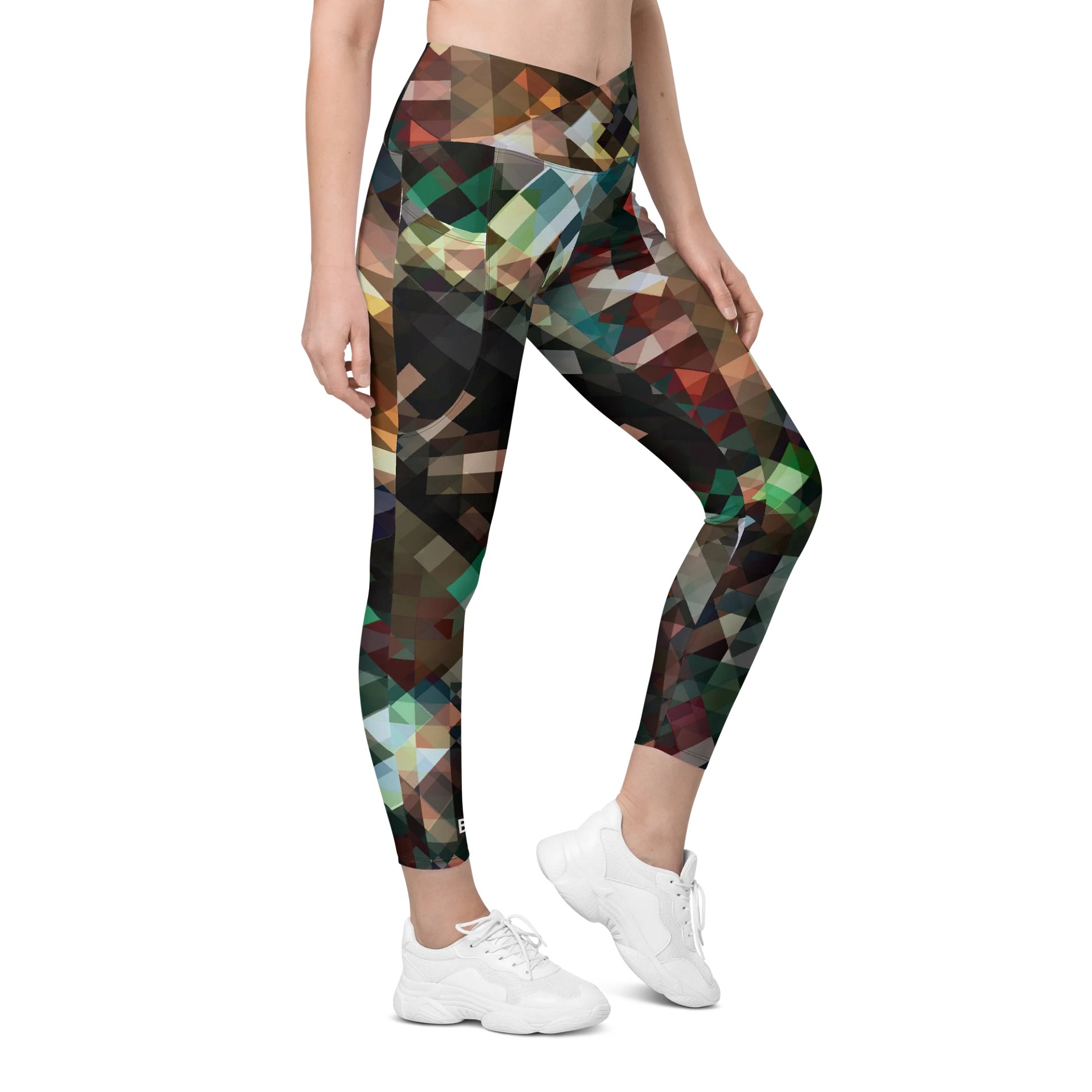 Barry Grady Abstract Crossover Leggings product image (5)