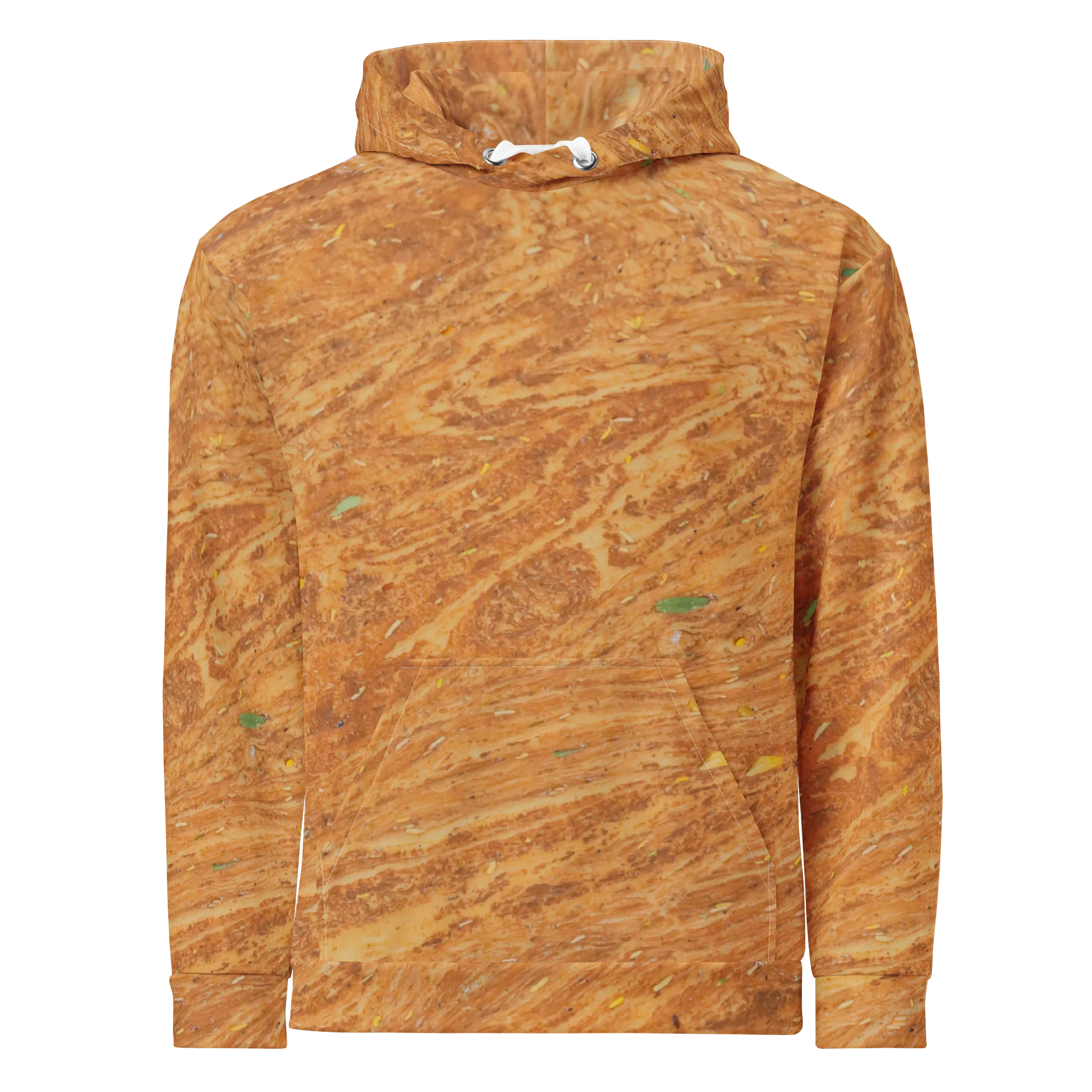 Terracotta Tea All-Over Print Unisex Cotton Streetwear Hoodie product image (1)