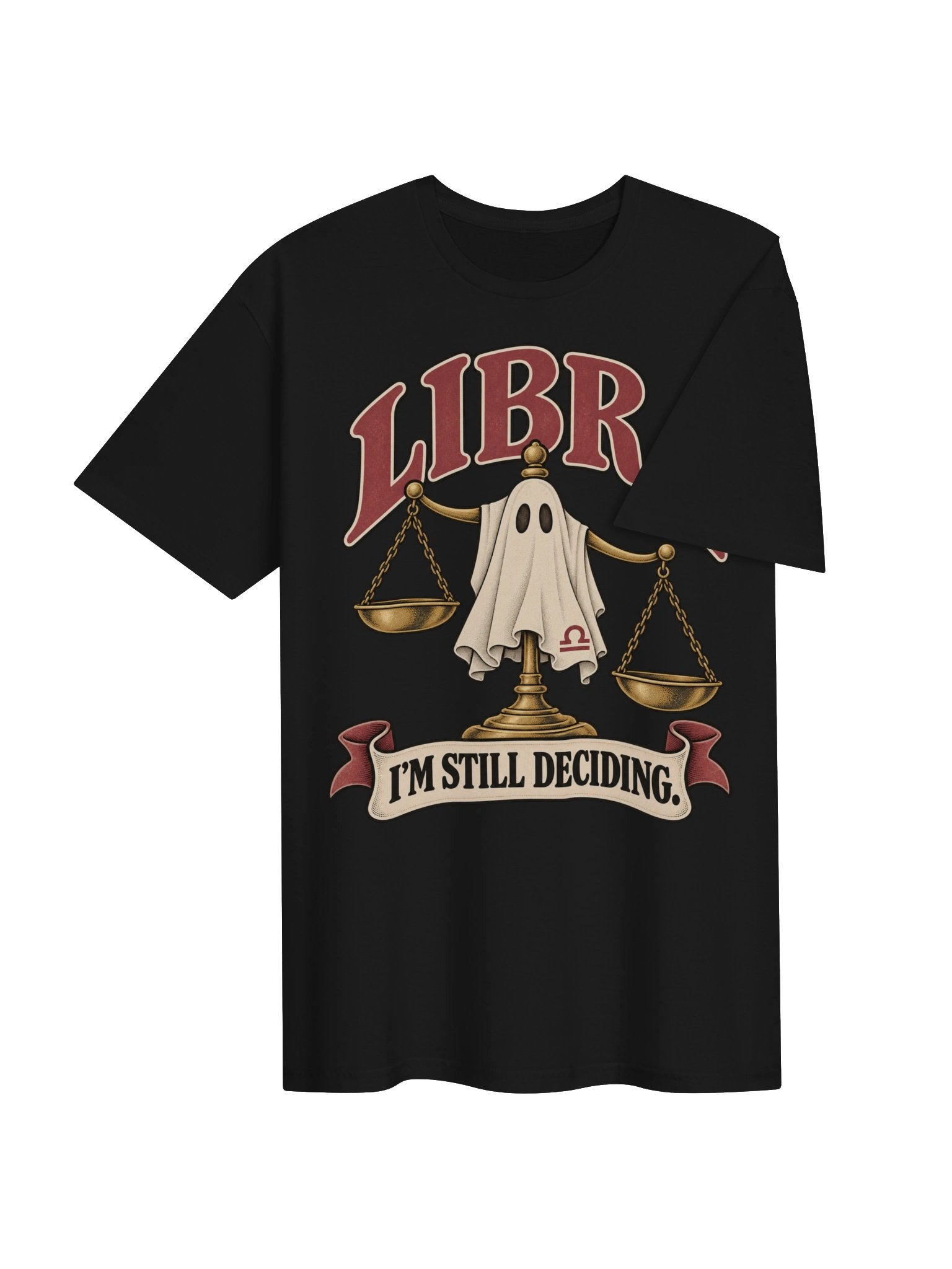 Libra Halloween | I’m Still Deciding Tee product image (4)
