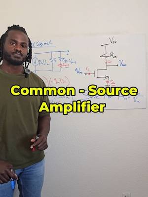 Common-Source Amplifier - Solve for Aᵥ Follow me on:  YouTube: https://www.youtube.com/@ProfessorGovalla Instagram: www.instagram.com/professorgovalla TikTok: www.tiktok.com/@professorgovalla Check out the webpage: https://professorgovalla.com/