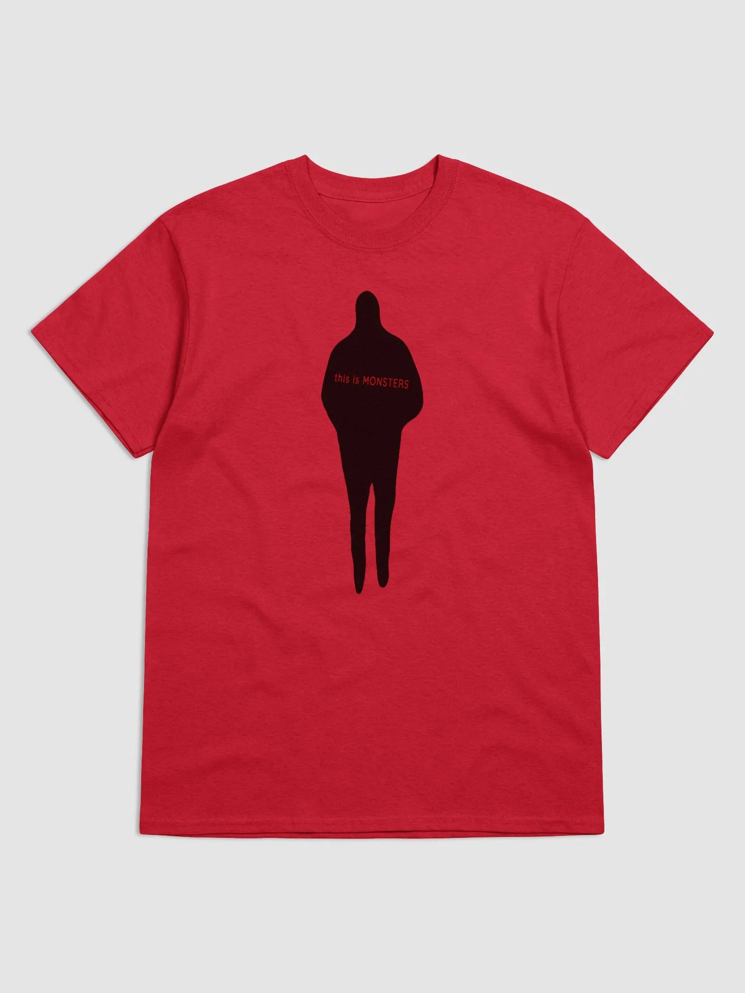 Monster Man Red T-Shirt product image (1)