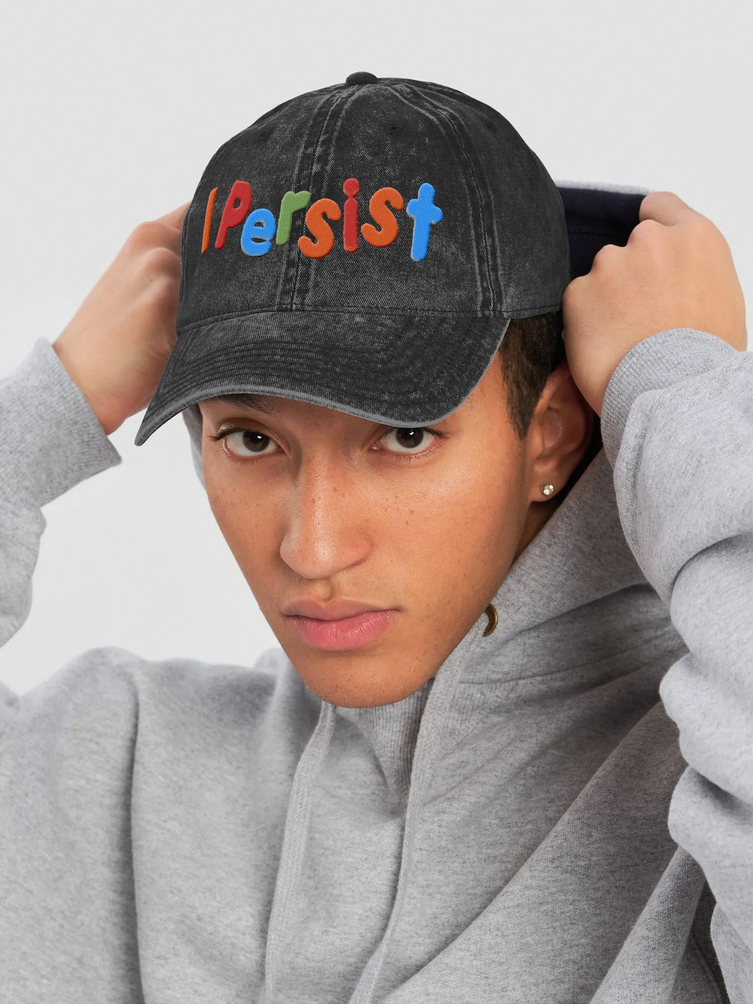 Fridge Magnet - I Persist Baseball Cap product image (6)