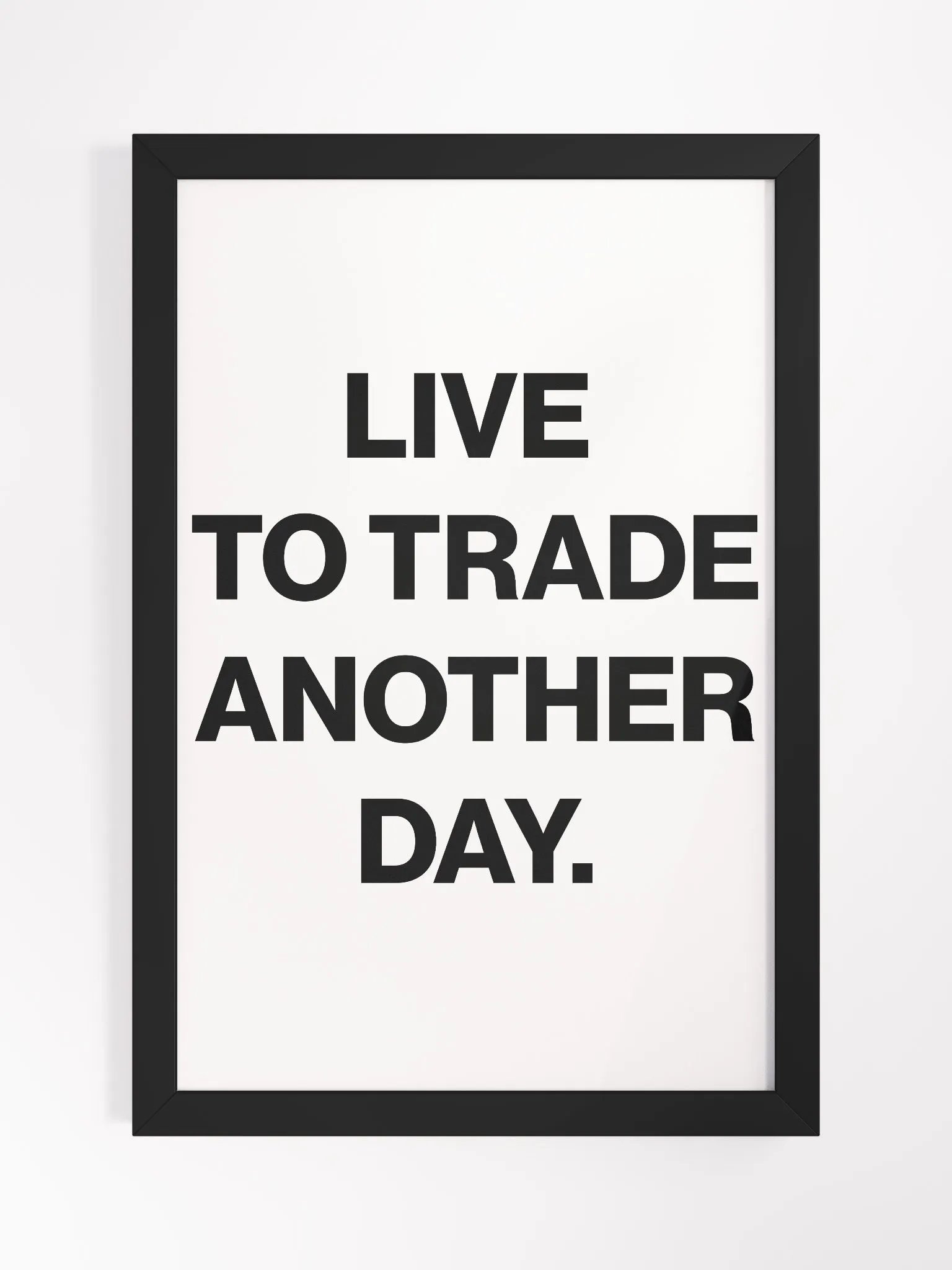 Live to Trade Another Wall Art product image (1)