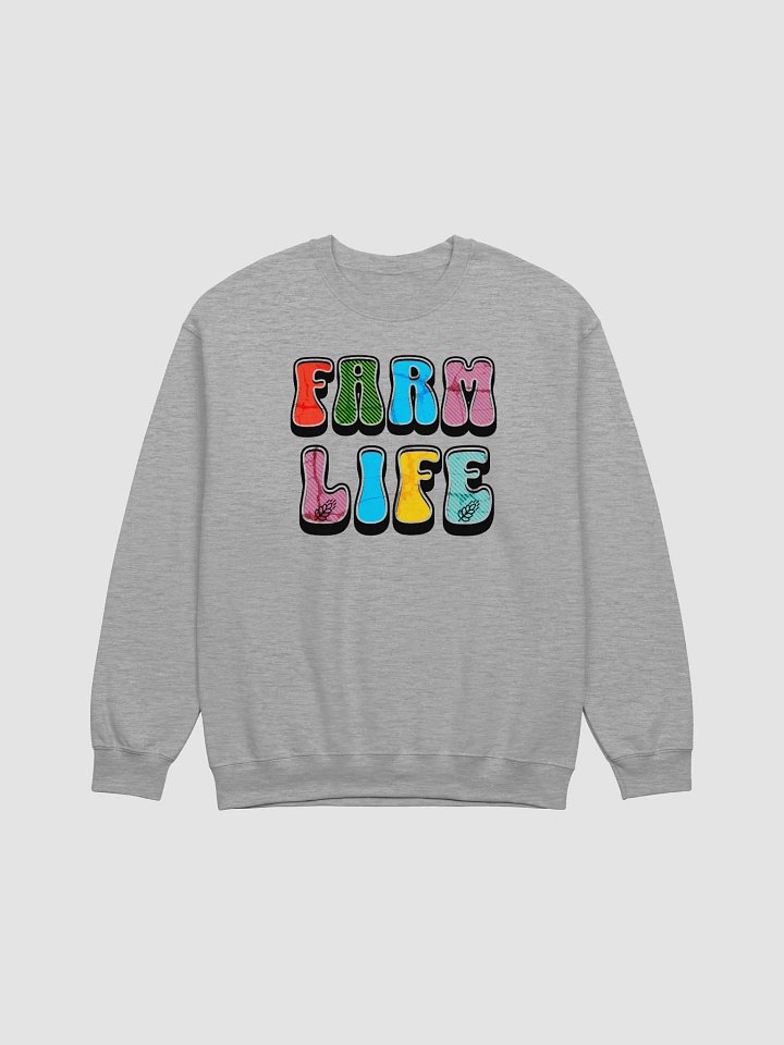 Farm Life Colorful Crewneck Sweatshirt product image (1)