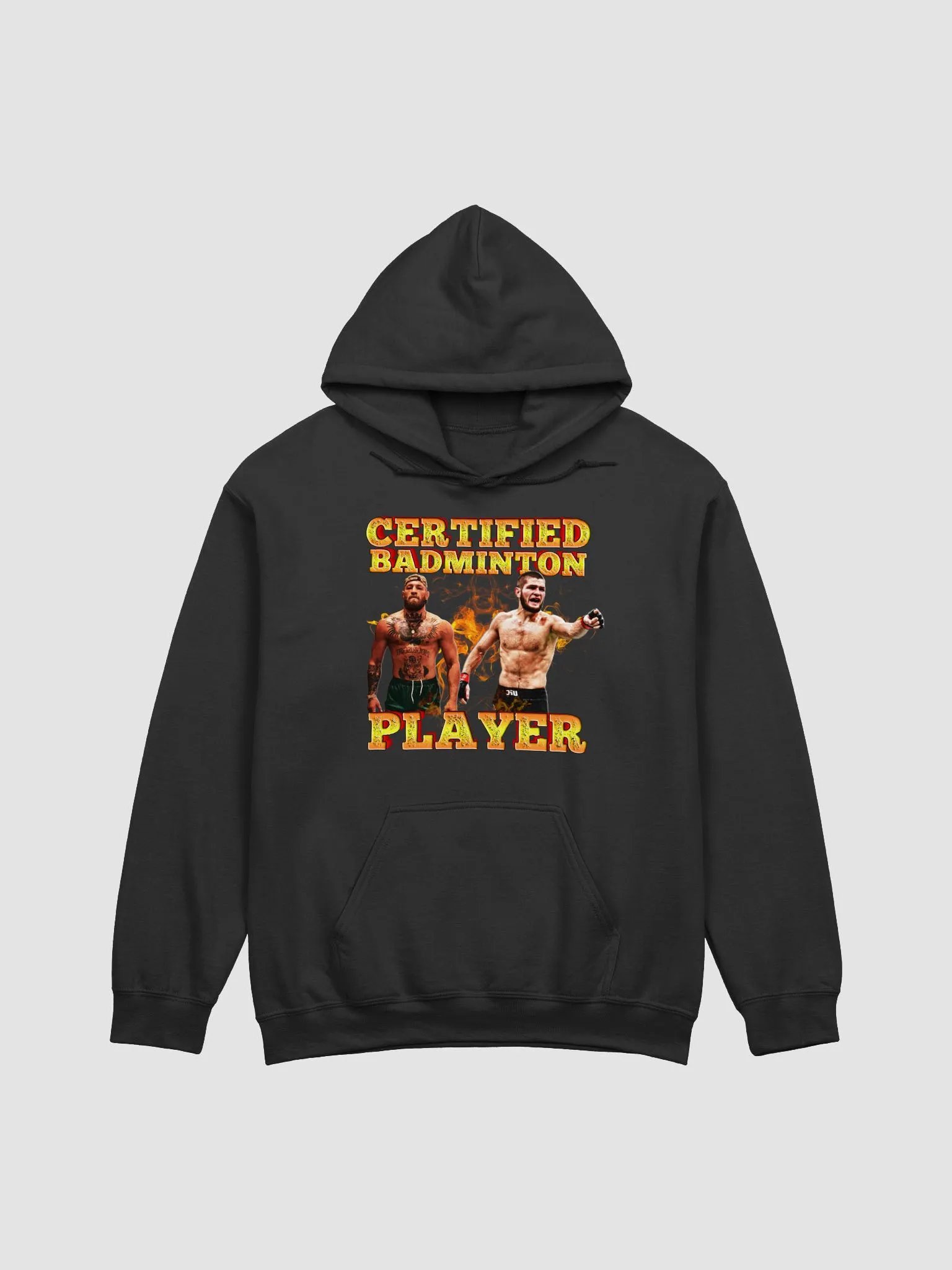 Certified Badminton Player Hoodie product image (1)