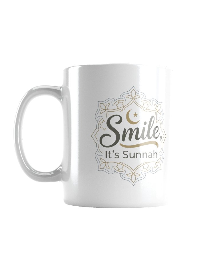 Smile it's Sunnah - White Glossy Mug product image (1)