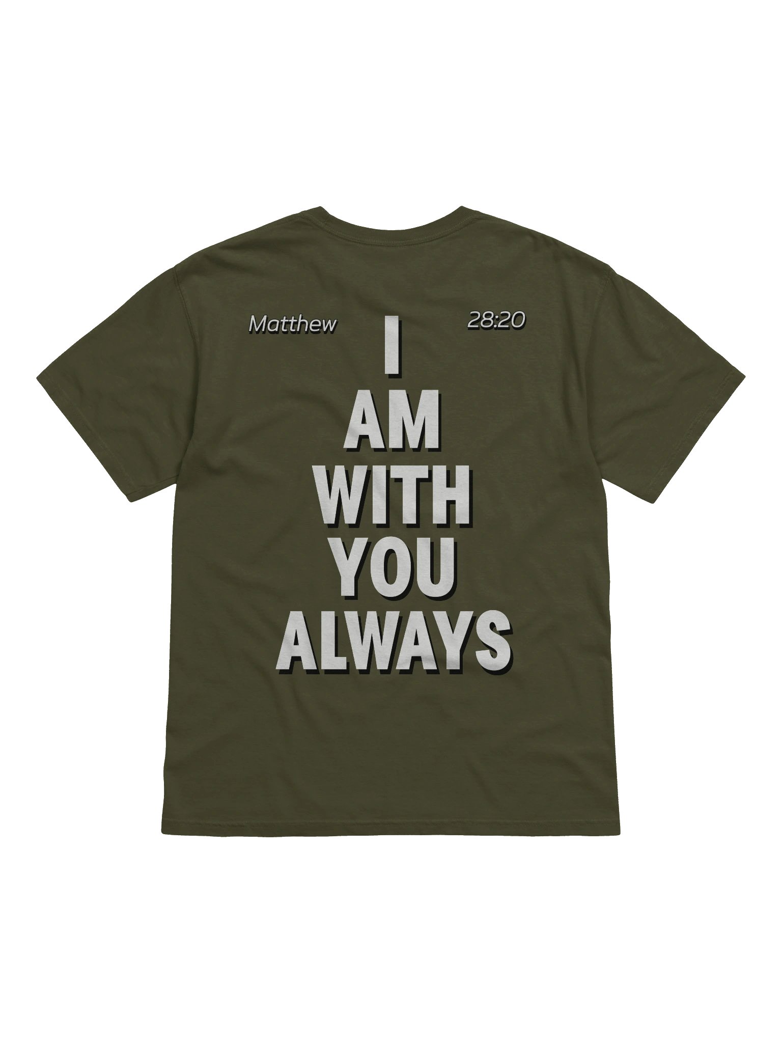 I Am With You Always T-Shirt product image (8)