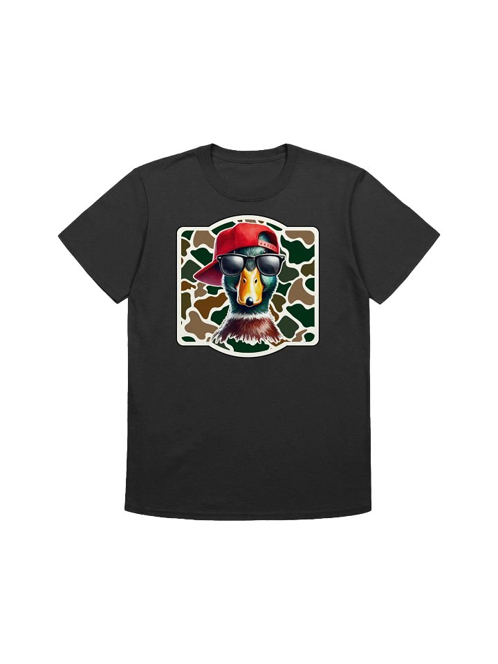 Hunting - Funny Duck - "Cool Duck" Sunglasses and Hat Graphic T-Shirt product image (3)