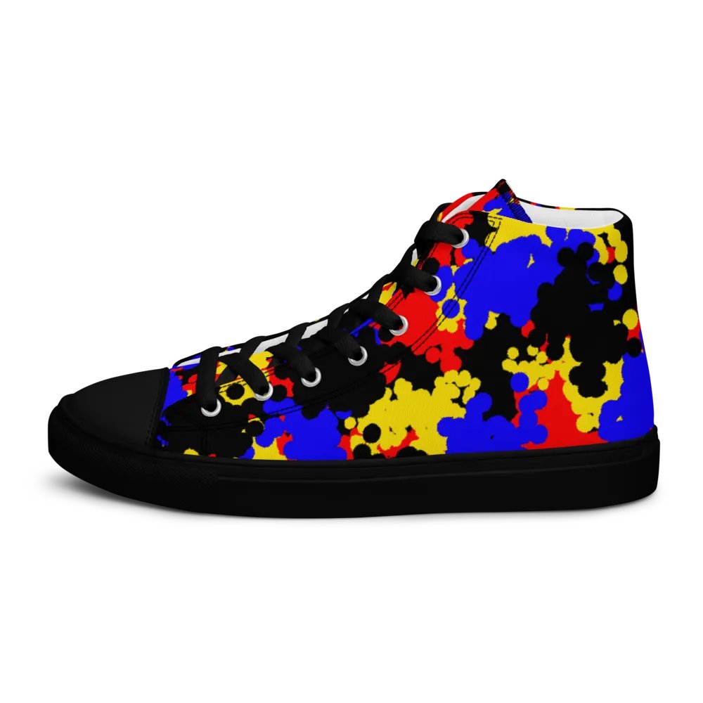 Primary splash High Top Canvas Shoes (womens) product image (11)