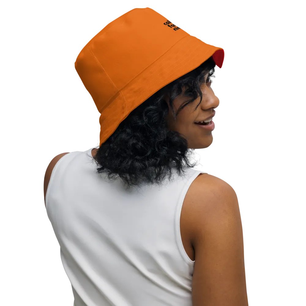 Sunny California Red/Orange Reversible Bucket Hat product image (7)