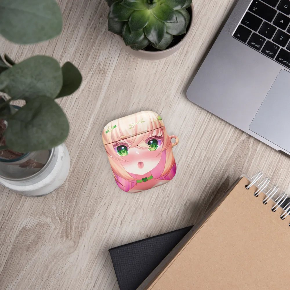 Dual Print Cute Yandere Airpod Case product image (9)