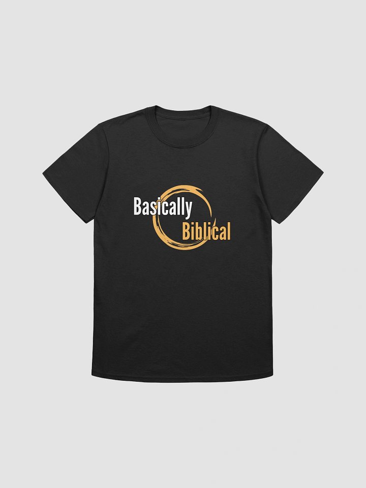 Basically Biblical Circle Logo T-Shirt (Black) product image (1)