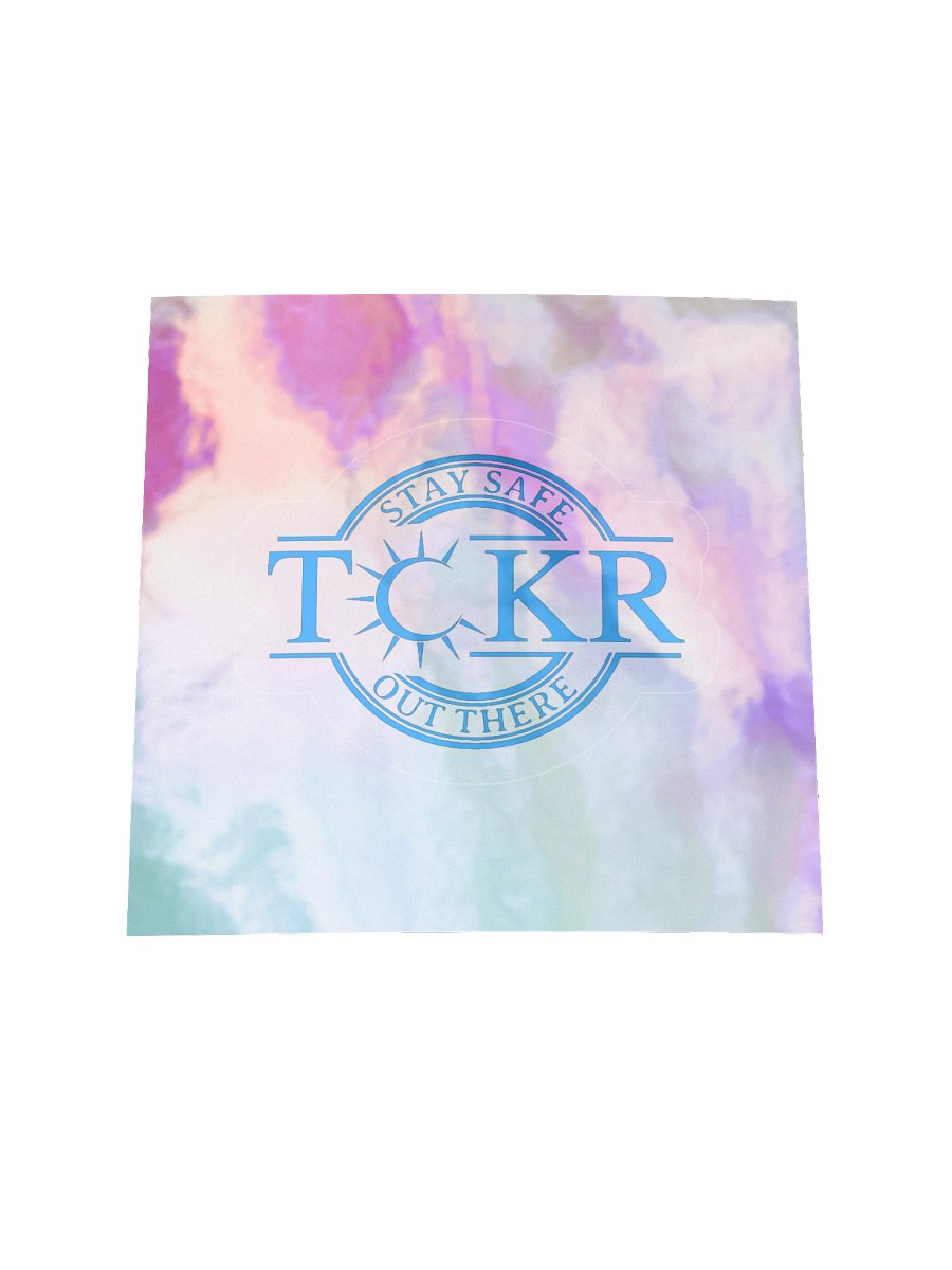 TCKR Stay Safe Holographic Sticker product image (2)